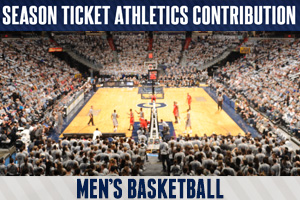 Gifts associated to your men's basketball season tickets